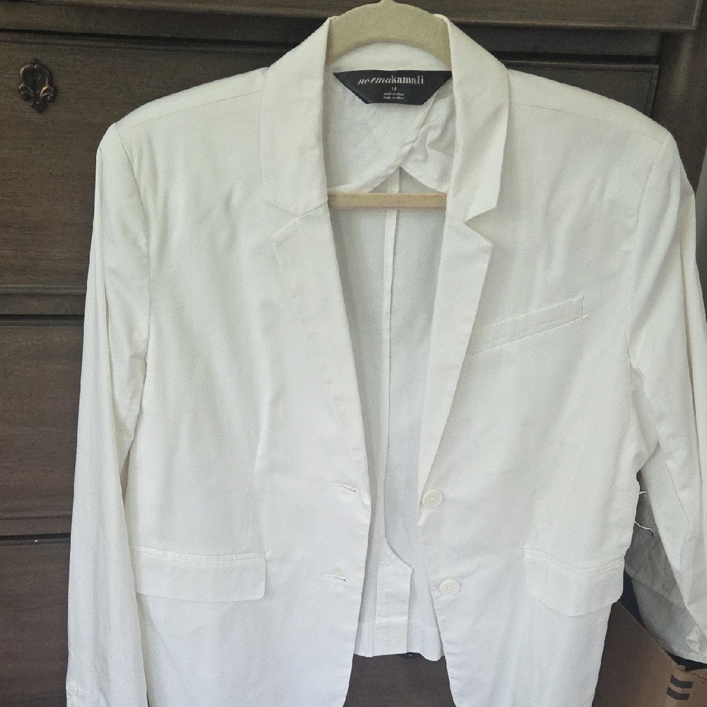 White Blazer Jacket